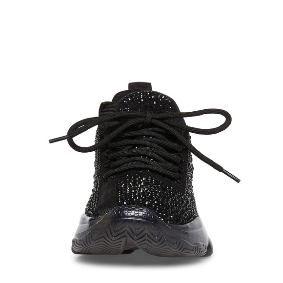 Steve Madden MAXIMA-R BLACK SNEAKERS - Picture 4 of 8